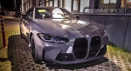 Новый BMW M4 засветился в сети 
