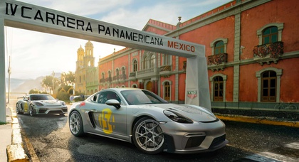 Porsche kreiert Sondermodell 718 Cayman GT4 RS für das Carrera Panamericana-Rennen