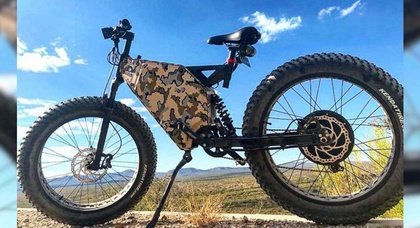 24 hp UltraTrek King E-Cheetah is one of the the craziest e-bike you can buy