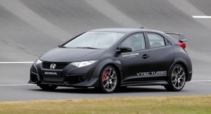 Компания Honda показала будущее Civic Type R (видео)