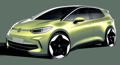 2023 Volkswagen ID.3 teased, promising a sportier look and enlarged infotainment touchscreen