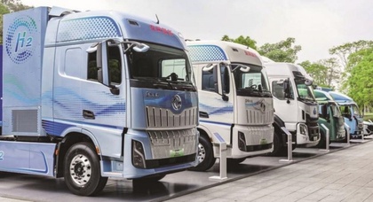 Dongfeng представила водневу вантажівку з паливним елементом на 400 кВт