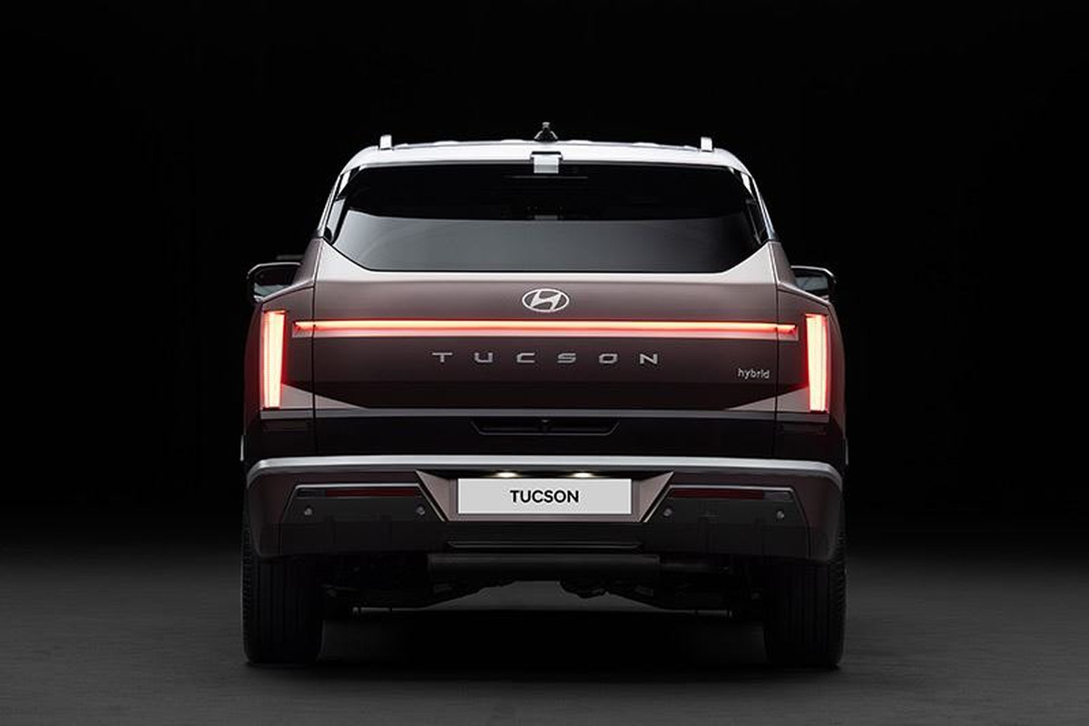 Neuer Hyundai Tucson, Heckansicht