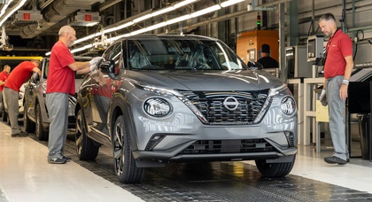 Nissan сокращает производство в Великобритании: одну линию закроют