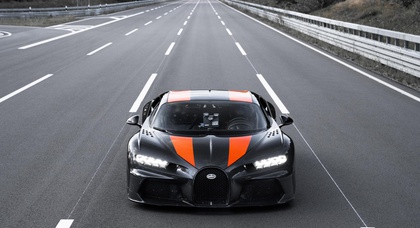 Bugatti Chiron установил новый рекорд скорости 