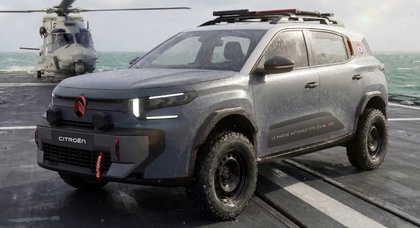 Citroen перетворив C3 Aircross на тактичний позашляховик для французького флоту