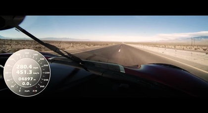 Рекорд скорости на Koenigsegg Agera RS глазами водителя