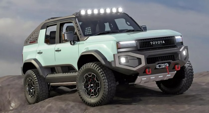 Toyota builds a new Land Cruiser pickup and a 2-door 2025 4Runner for SEMA