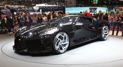 Bugatti выставила в Женеве автомобиль за 16.5 миллионов евро
