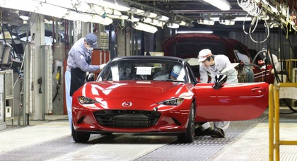 В Хиросиме «родилась» новая Mazda MX-5