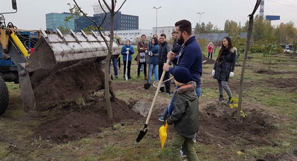 Экоакция «Купил машину? Посади дерево!»