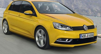 Volkswagen Golf VII получит электронный «ручник»