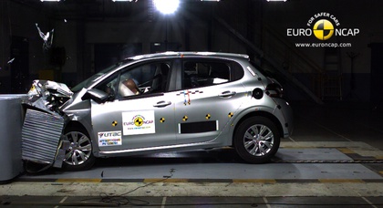 EuroNCAP провел краш-тесты четырех новых авто (видео)