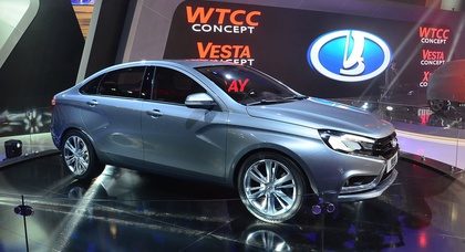 Курсовые колебания снизили стоимость Lada Vesta на 2 тысячи долларов 