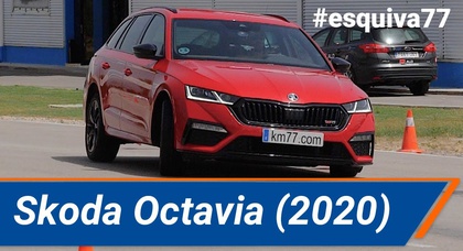 Škoda Octavia Combi RS не сдал «лосиный тест»