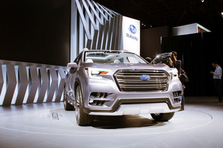 Subaru Ascent показали на автосалоне в Нью-Йорке