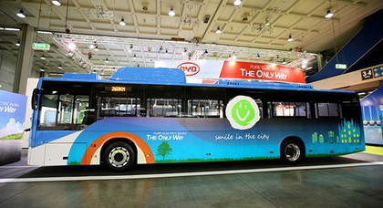 BYD призывает европейских перевозчиков перейти на электротранспорт