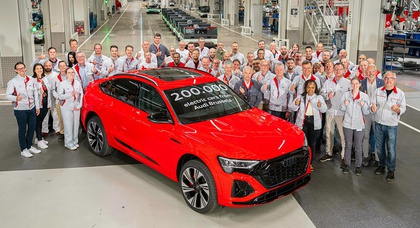 Audi Brussels Achieves Milestone: Production of 200,000 All-Electric Vehicles
