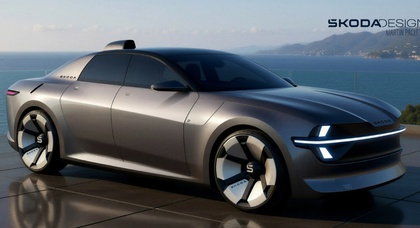 Škoda показала сучасну версію класичного седана 100