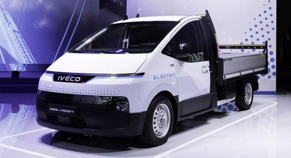 Hyundai Staria transformed into Iveco eMoovy all-electric LCV