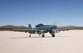 Командування спеціальних операцій США вибрало турбогвинтовий літак AT-802U Sky Warden для підтримки повітря