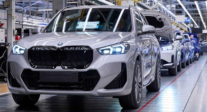 BMW starts series production of the electric iX1 