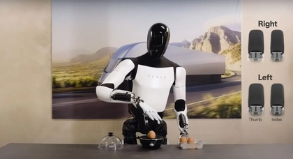 Tesla начнет использовать человекоподобных роботов на своем заводе в следующем году