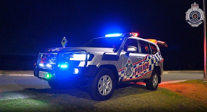 Special vibrating siren added to the Toyota Land Cruiser fleet of the Australian Police Force