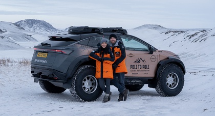 Nissan Ariya Electric SUV Unveiled for Epic Pole to Pole Expedition to Showcase EV Capabilities and Climate Action