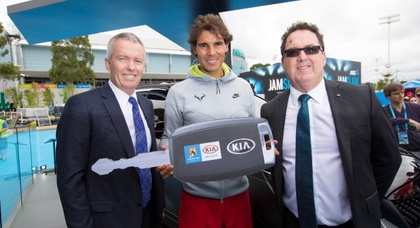 KIA - партнер теннисного турнира Australian Open 2015!