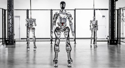 Humanoide Roboter nehmen die Arbeit im BMW-Werk auf
