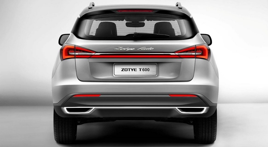 Zotye t600 салон