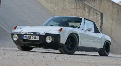225 000 евро за рестомод: Porsche 914/6 шеф-дизайнера Hyundai ушёл с молотка