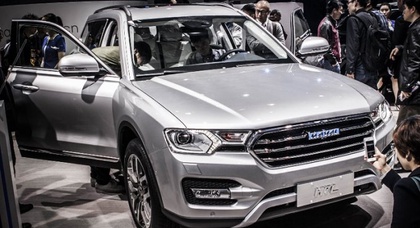 В Шанхае дебютировала серийная версия люксового кроссовера HAVAL H7