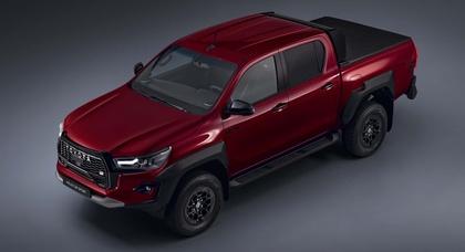 2024 Toyota Hilux GR Sport II features raised suspension and all-terrain tires