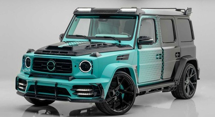 Mansory showed the wildest Mercedes-AMG G63 with a two-tone body and aquamarine interior