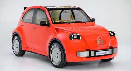 Около 15 000 евро: Citroën показал концепт электрического 2CV