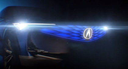 Acura заинтриговала концептом Precision EV, который раскроет новый дизайн бренда на пути к электрификации