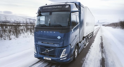 Volvo Trucks beginnt Straßentests mit Wasserstoff-Verbrennungsmotoren