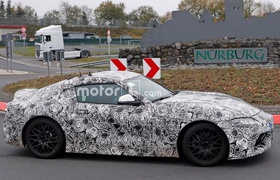 Новые Toyota Supra и BMW Z4 замечены на Нюрбургринге