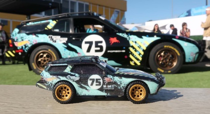 Hot Wheels made Porsche 944 Rally Wagon toy, available for custom orders