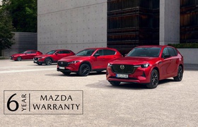 Mazda gewährt europaweit sechs Jahre oder 150.000 Kilometer Neuwagengarantie