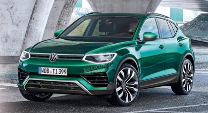 Дизайнеры показали каким может стать новый Volkswagen Tiguan