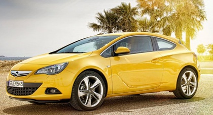 Opel Astra GTC — «горячий» хетч представили в Украине