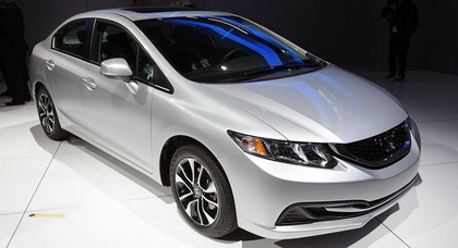Honda представила обновленный седан Civic