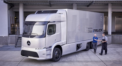 Mercedes-Benz испытает электрический грузовик Urban eTruck в обычных условиях