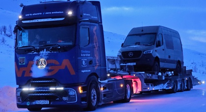 Mercedes-Benz eActros 600 covered 8,000 km in the eNordkapp Challenge