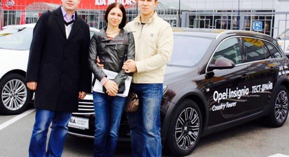 В эти выходные в «Автоцентре на Столичном» прошел день открытых дверей и тест-драйв Opel Insignia!