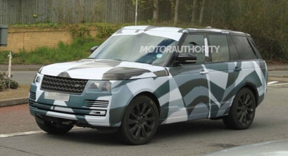 Новый Range Rover начал дорожные испытания