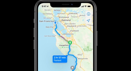 Jetzt kann Google Maps Ihnen helfen, die effizienteste Route für Ihr Elektrofahrzeug zu planen